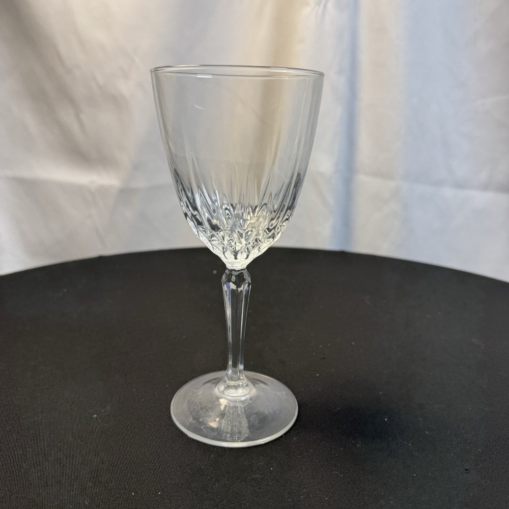 Vintage Lead Crystal Stemmed 6 Oz Wine Glass